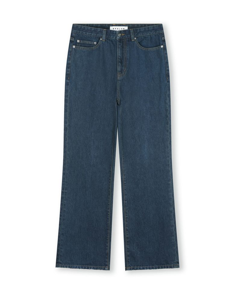 [비슬로우X패션약국]SEMI BOOTSCUT DENIM PANTS BLUE