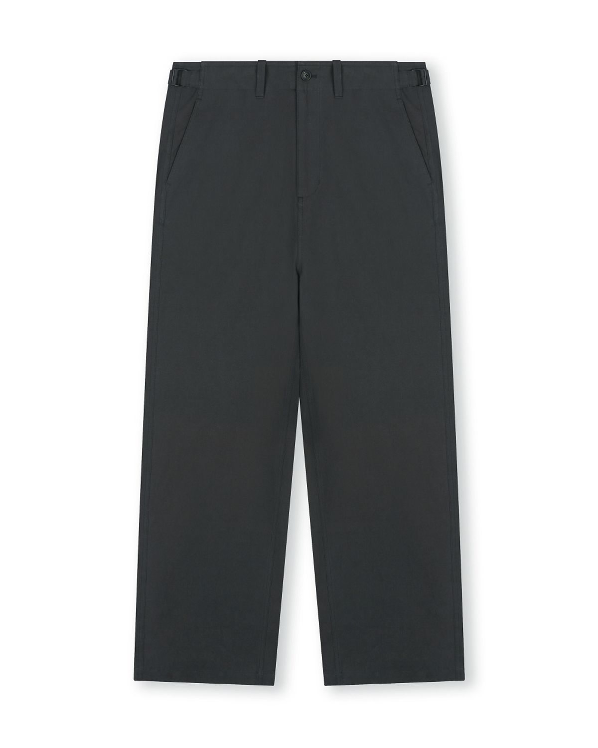 비슬로우(BESLOW) LINEN CHINO PANTS CHARCOAL