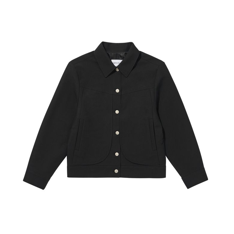 WING POCKET JACKET [BLACK]