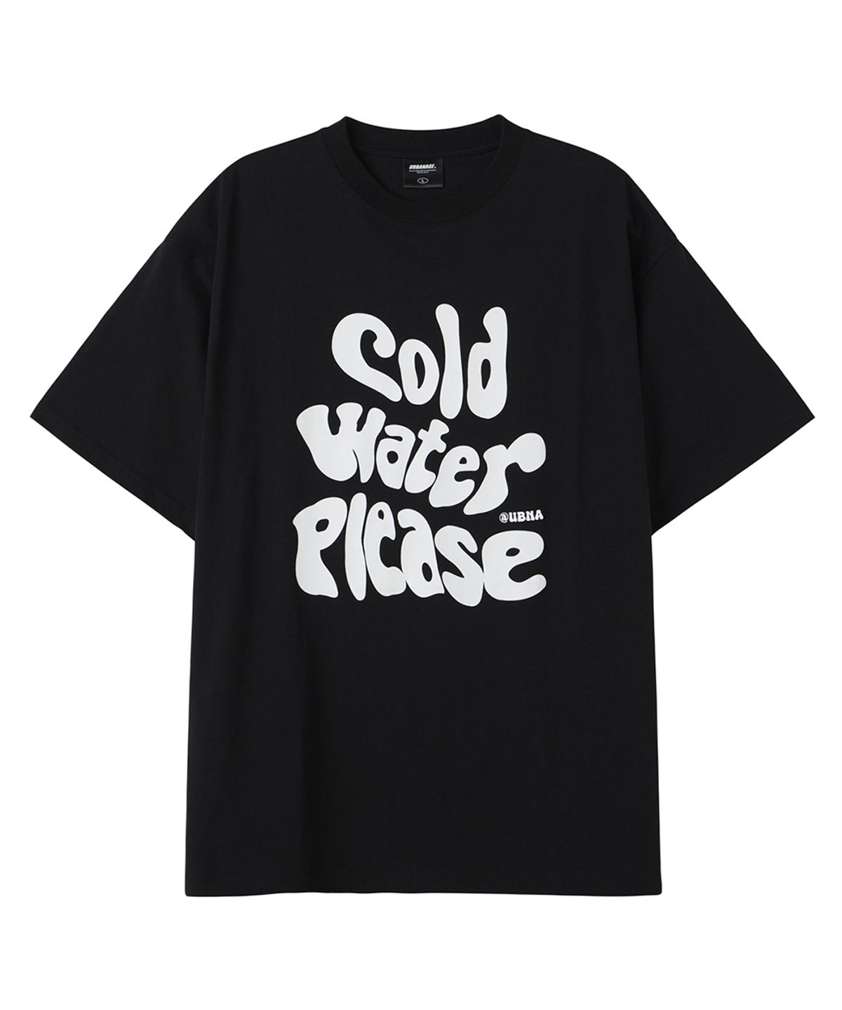 어반에이지(URBANAGE) Cold Water Plz 오버 반팔_블랙