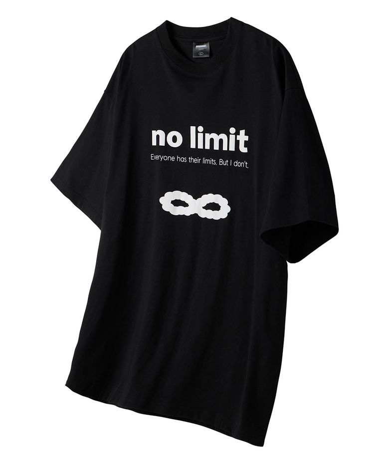 No Limit 오버 반팔_블랙
