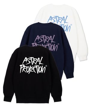 2PACK 그래피티 레터링 루즈핏 맨투맨