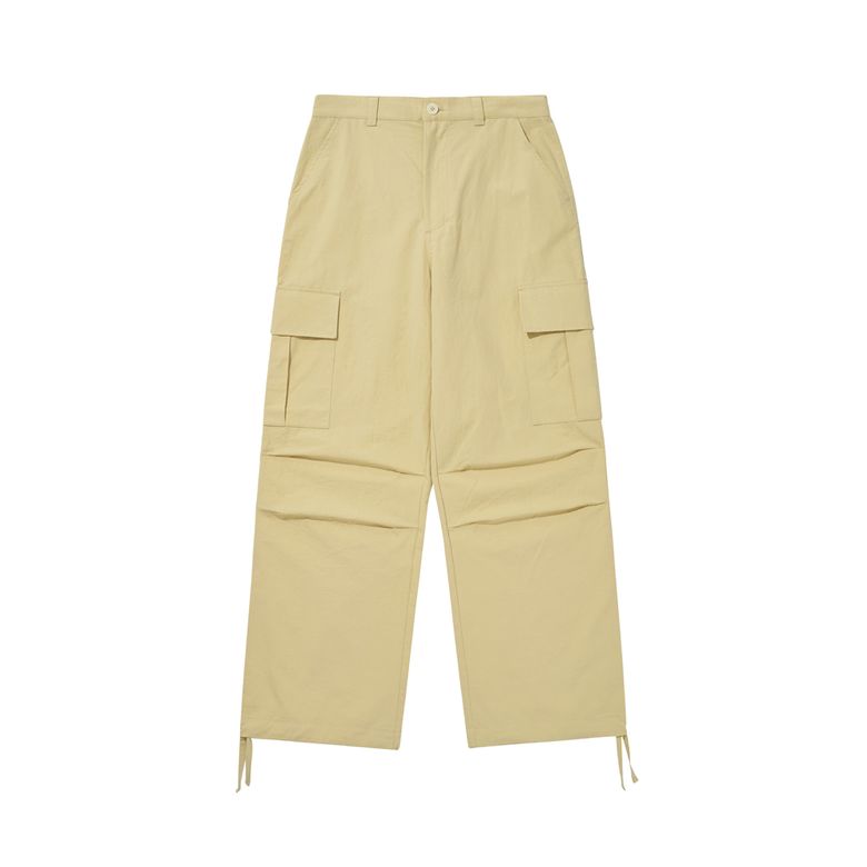 STRING CARGO PANTS [CREAM YELLOW]