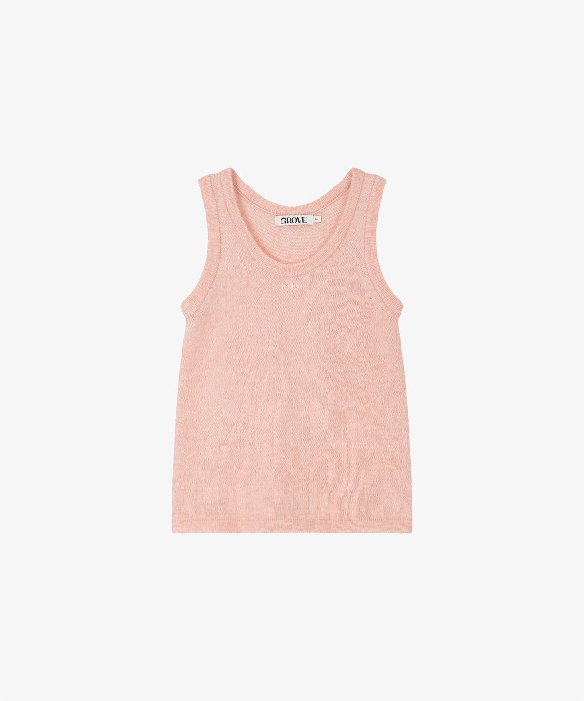 그로브(GROVE) JASE KNIT SLEEVELESS_CORAL