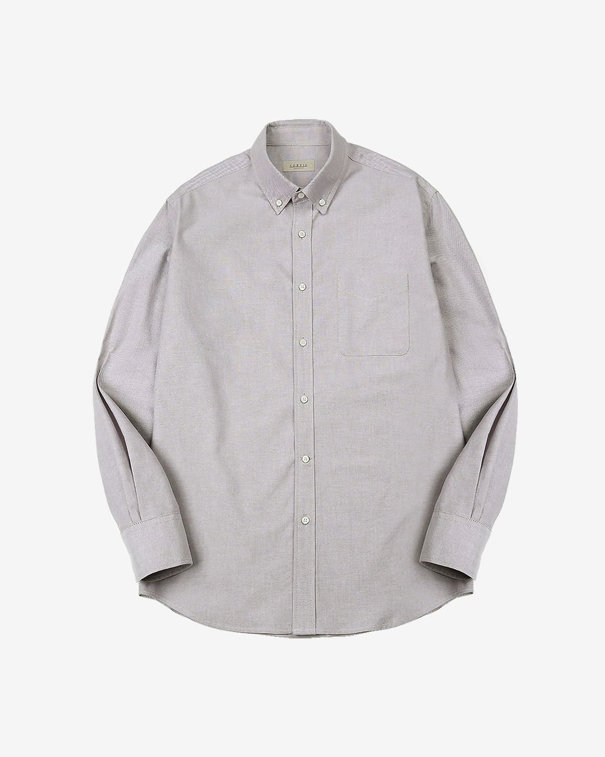 솔티(SORTIE) 041 Oxford Button-down Shirts (Brown)
