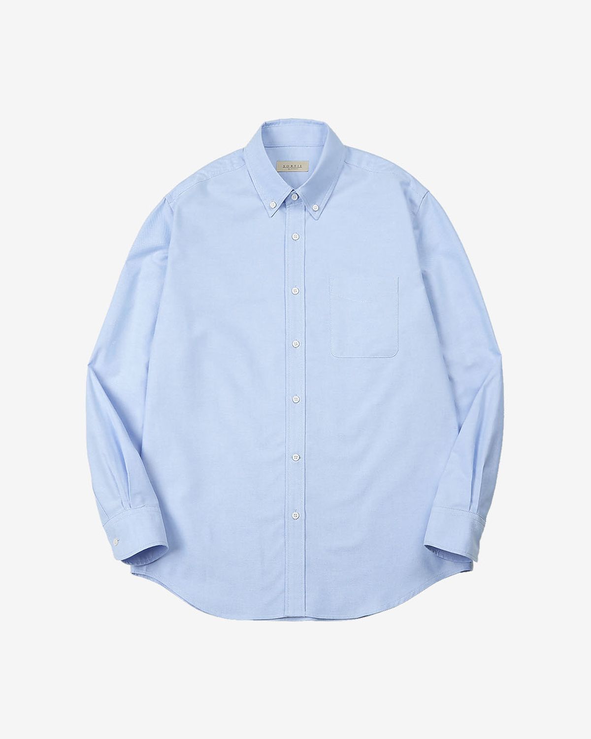 솔티(SORTIE) 041 Oxford Button-down Shirts (Sky Blue)