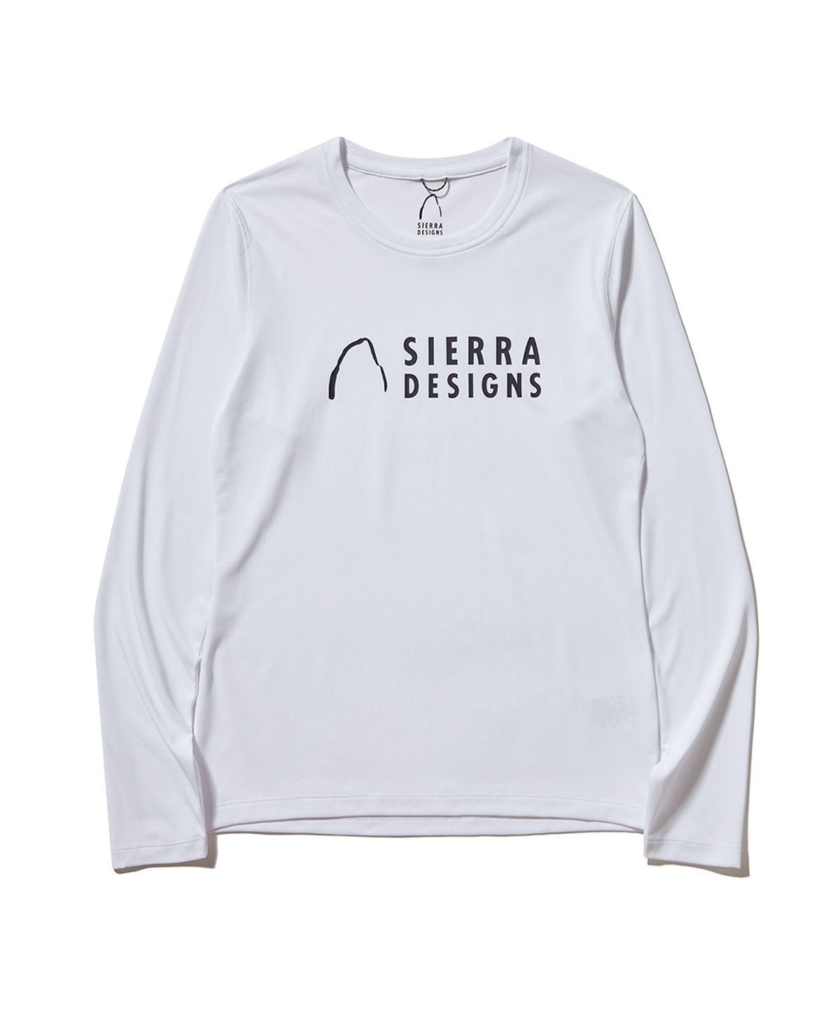 시에라디자인(SIERRA DESIGNS) W) 시에라디자인 로고 퀵드라이 긴팔티셔츠 WHITE