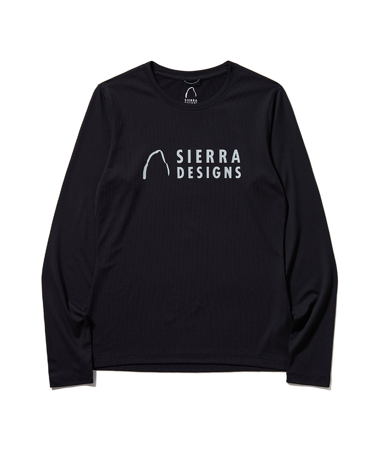 시에라디자인(SIERRA DESIGNS) W) 시에라디자인 로고 퀵드라이 긴팔티셔츠 BLACK