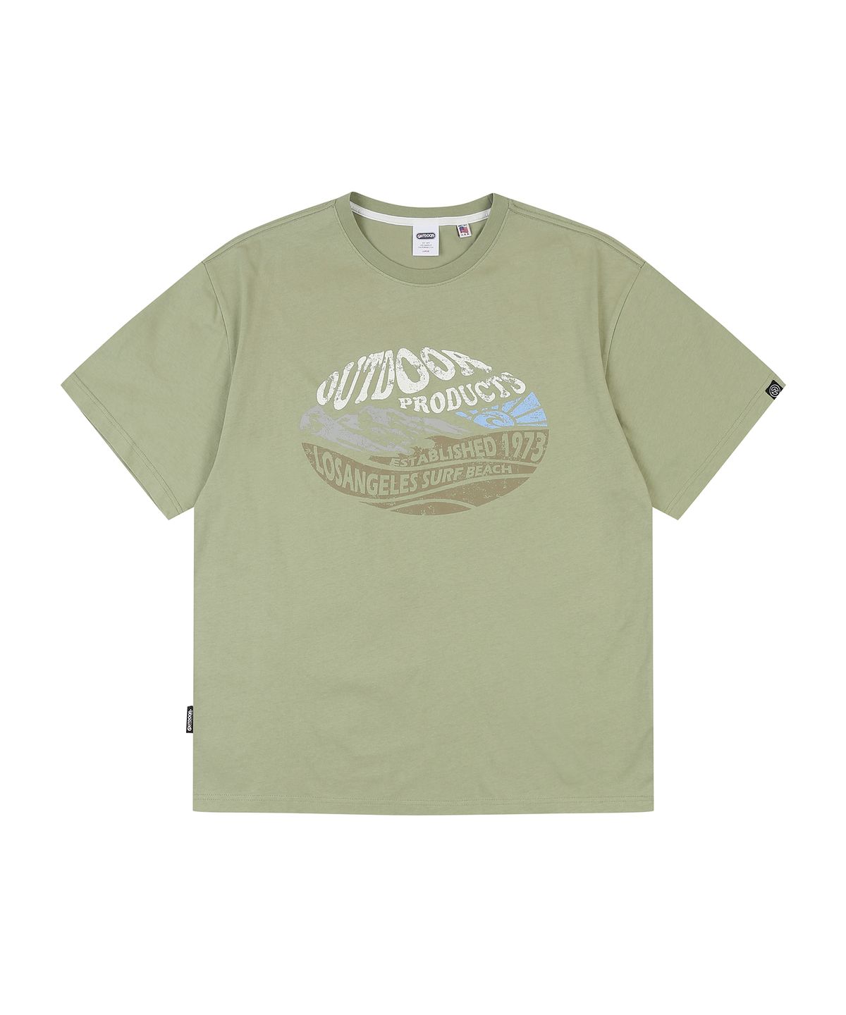 아웃도어 프로덕츠(OUTDOOR PRODUCTS) 서핑 티셔츠 SURFING T-SHIRTS