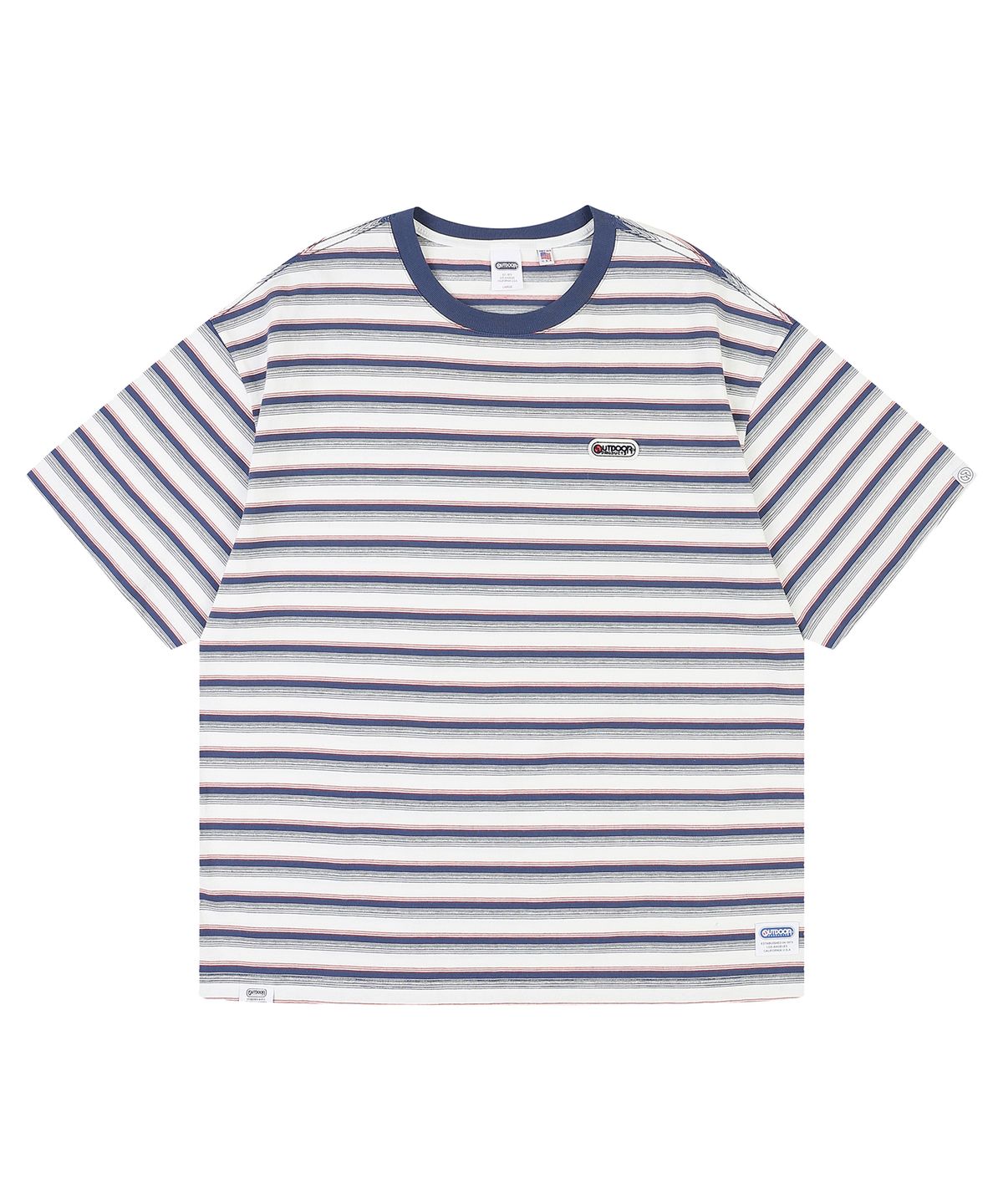 아웃도어 프로덕츠(OUTDOOR PRODUCTS) 스트라이프 티셔츠 STRIPE T-SHIRTS