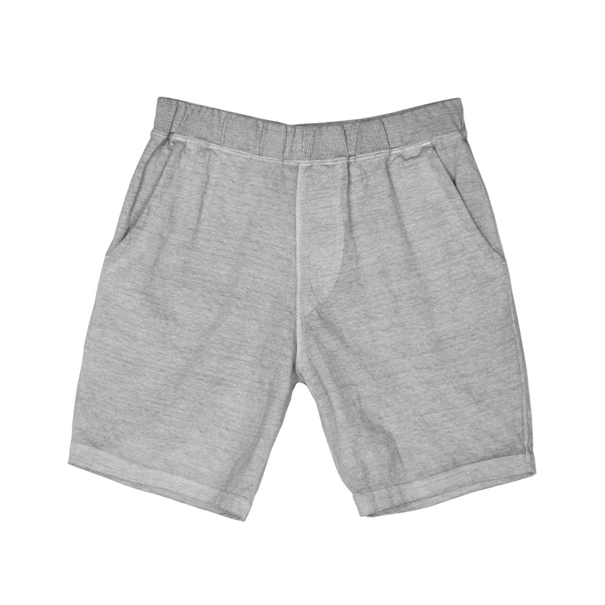 굿온(GOODON) 9oz 헤비코튼 트레블 반바지 - 피그먼트 애쉬