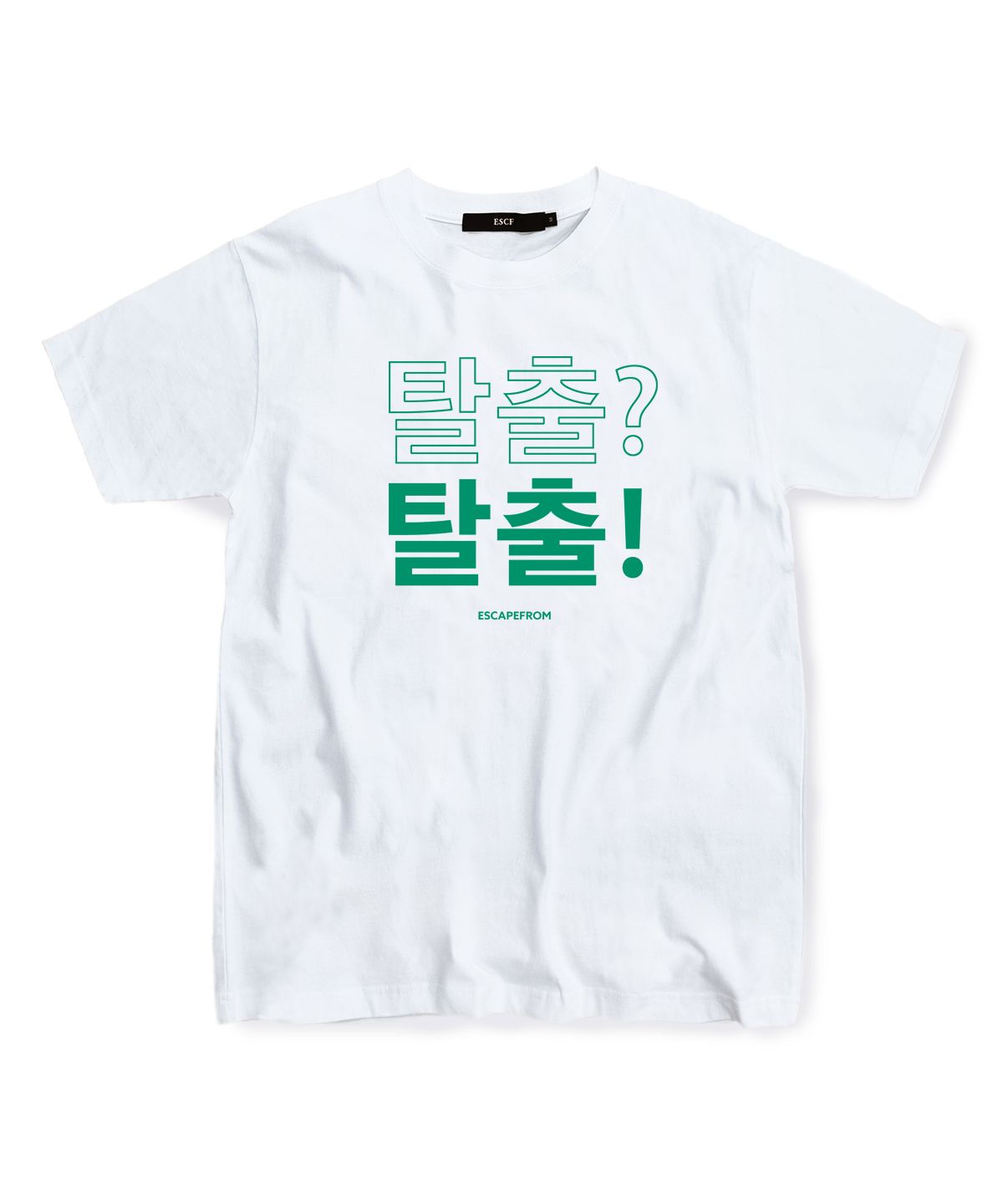 MUSINSA公式 | ESCAPEFROM イースケープTシャツホワイト