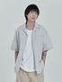 러슬 하프 셔츠 (L.Gray)