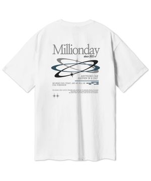 MILLION Asteroid 오버핏 반팔티