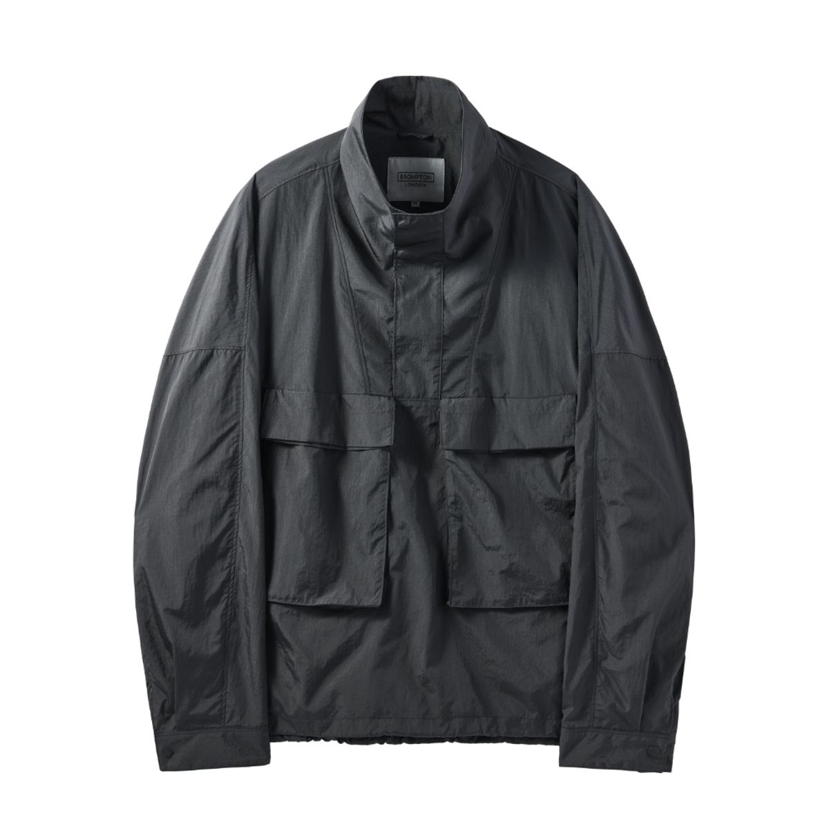 브롬톤 런던(BROMPTON LONDON) RIPSTOP LONG SLEEVE ANORAK - C/GREY (P242MAN538)