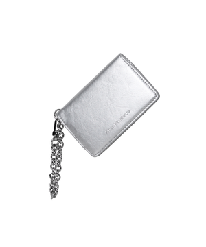 KEY CHAIN CARD WALLET SILVER (AM2ESUAB64A)