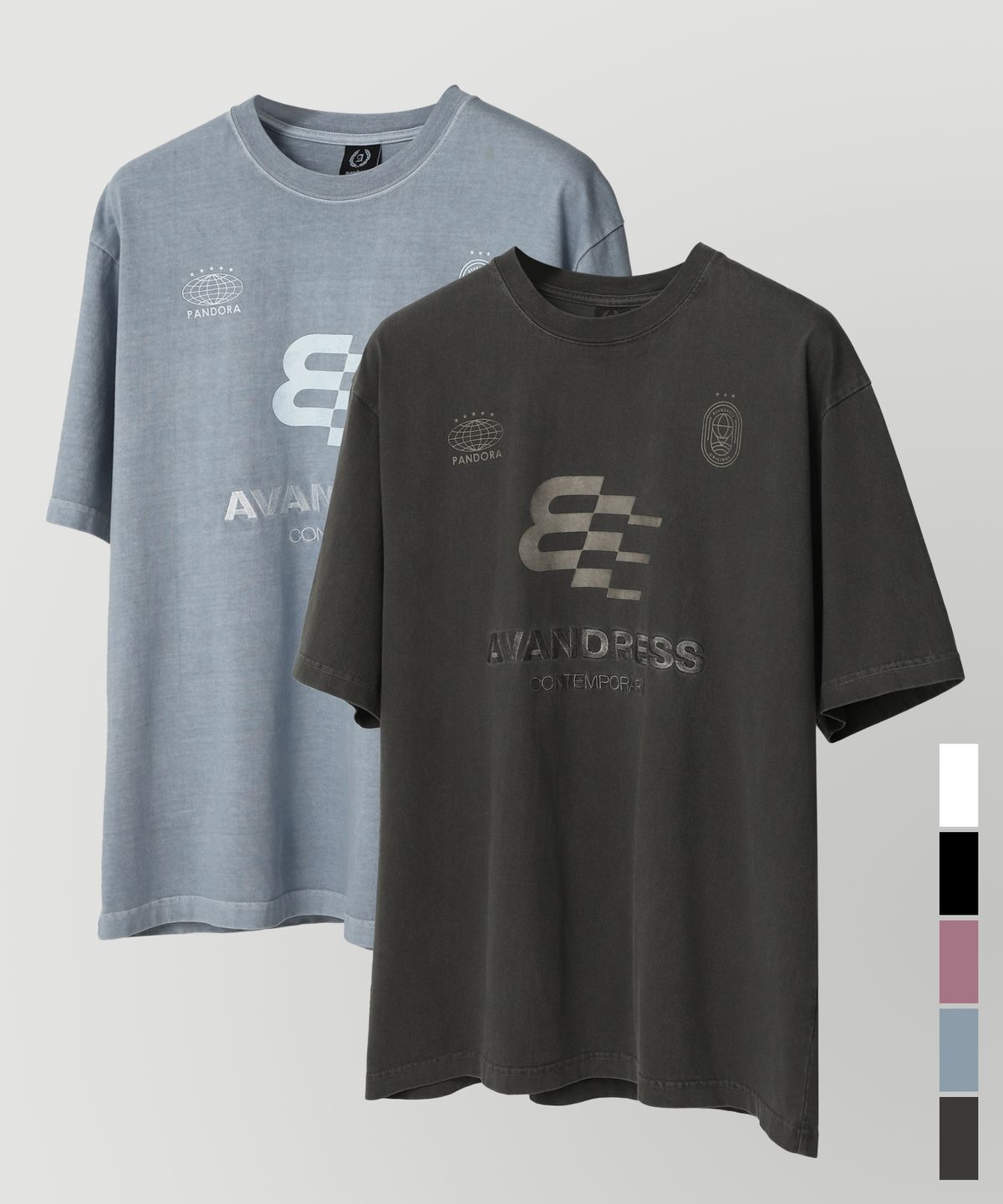어반드레스(AVANDRESS) Bang Bang Pigment T-shirt - 5COL