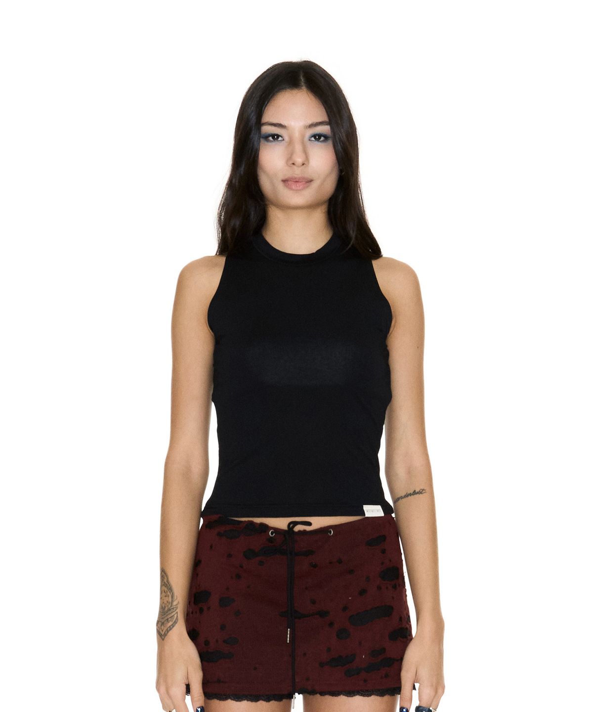 쎄쎄쎄(SETSETSET) BASIC SLEEVELESS TOP
