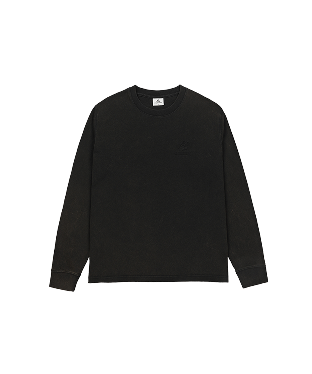 선데이후르츠마켓(SUNDAY FRUIT MARKET) CHERRY WASHED LS TEE BLACK