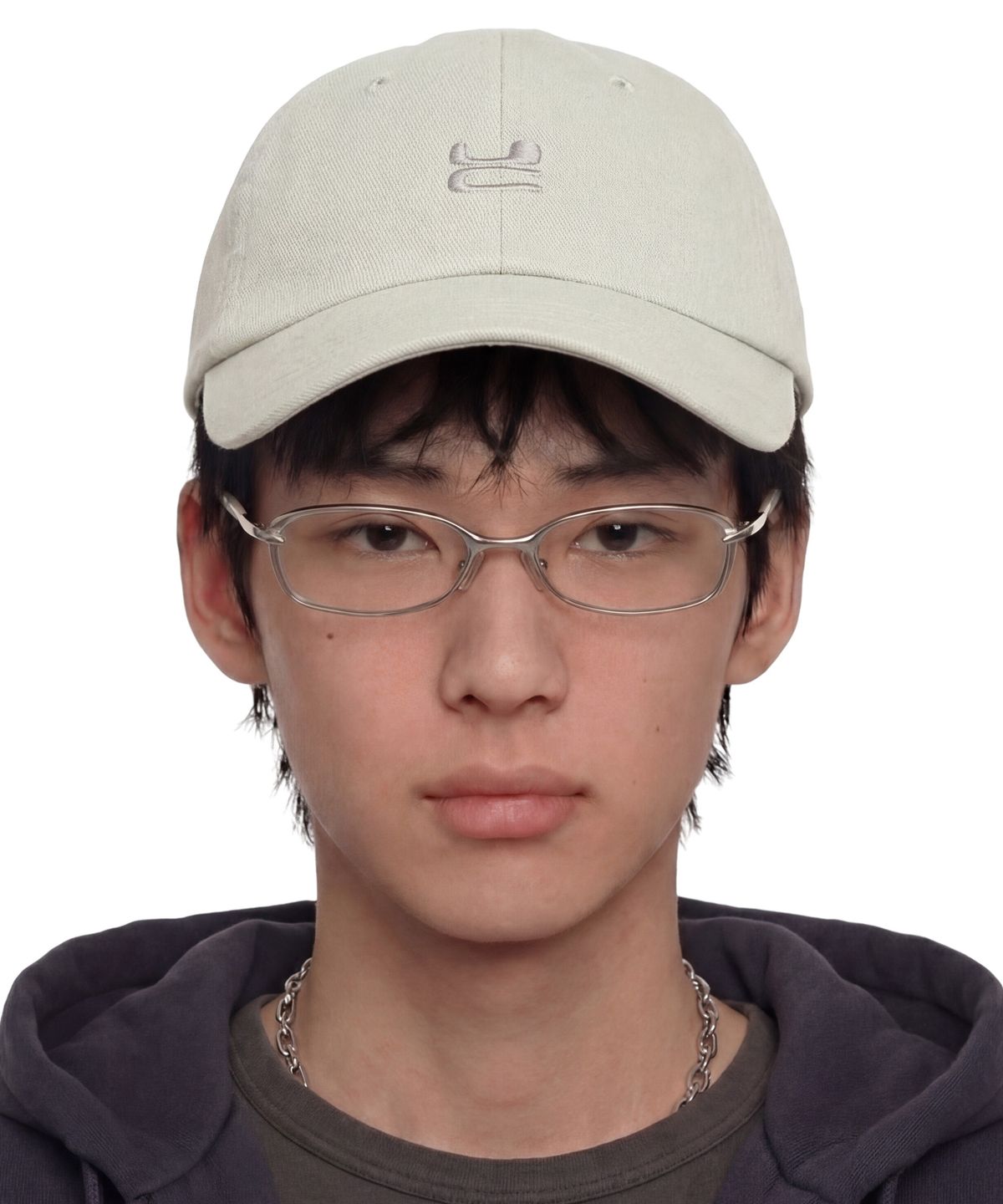 언더컨트롤(UNDERCONTROL) 사계절 코튼 로고 자수 베이직 소프트탑 남녀공용 볼캡 UC / WASHED B B / MINT