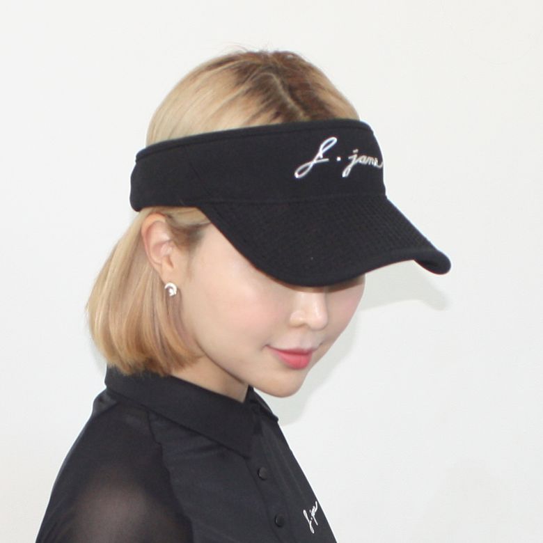 와플 선캡 (Black)