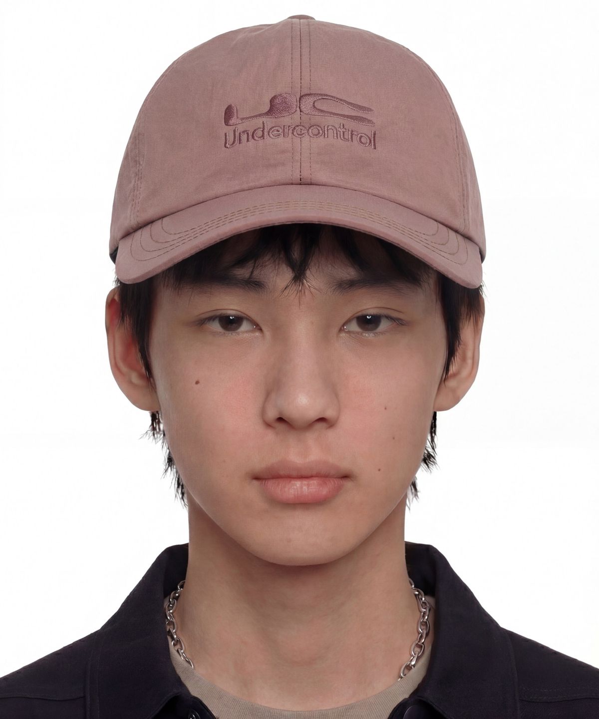 언더컨트롤(UNDERCONTROL) 여름 나일론 긴 챙 소프트탑 깊은 로고 볼캡 남녀공용 야구모자 UC DUPLEX / NYLON B B / D PURPLE