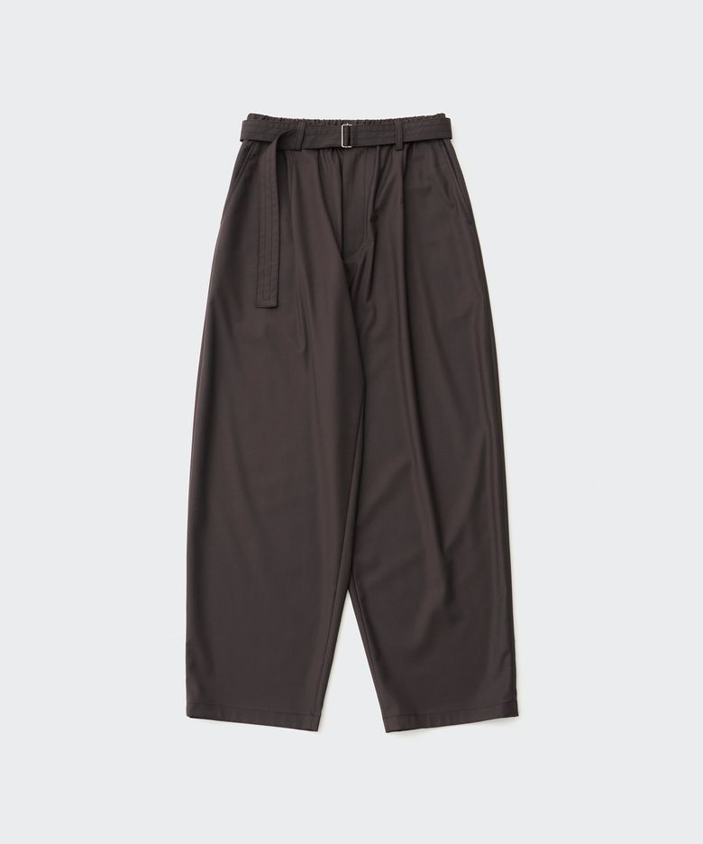 Cocoon Banded Pants (Brick Brown)