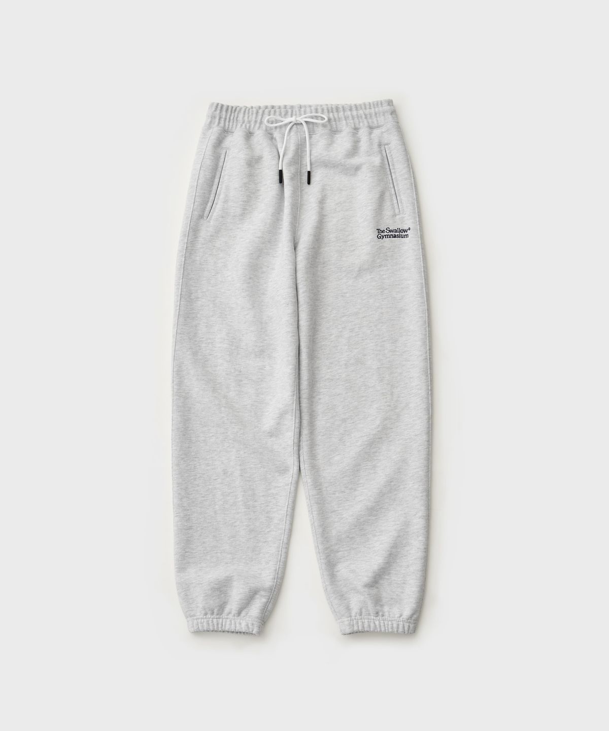 어나더 오피스(ANOTHER OFFICE) Gymnasium Sweat Pants (White - Melange)