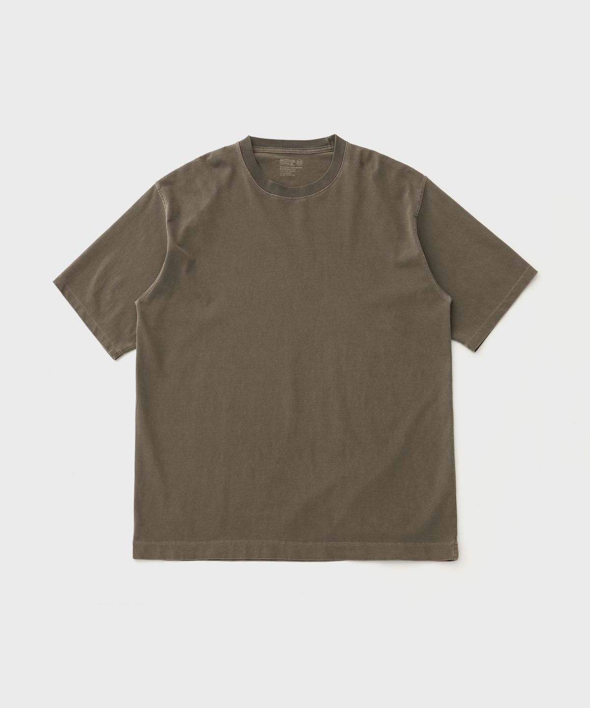 어나더 오피스(ANOTHER OFFICE) Journal Garment T (Mild Brown)