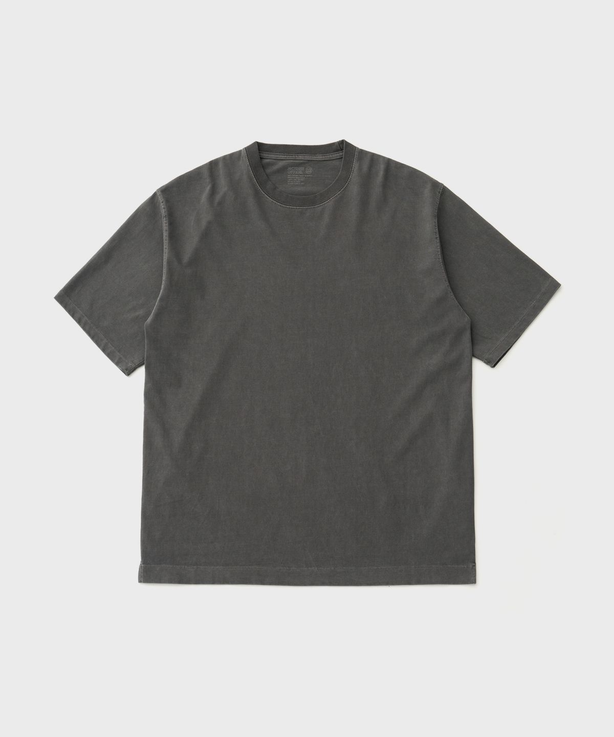 어나더 오피스(ANOTHER OFFICE) Journal Garment T (Charcoal)