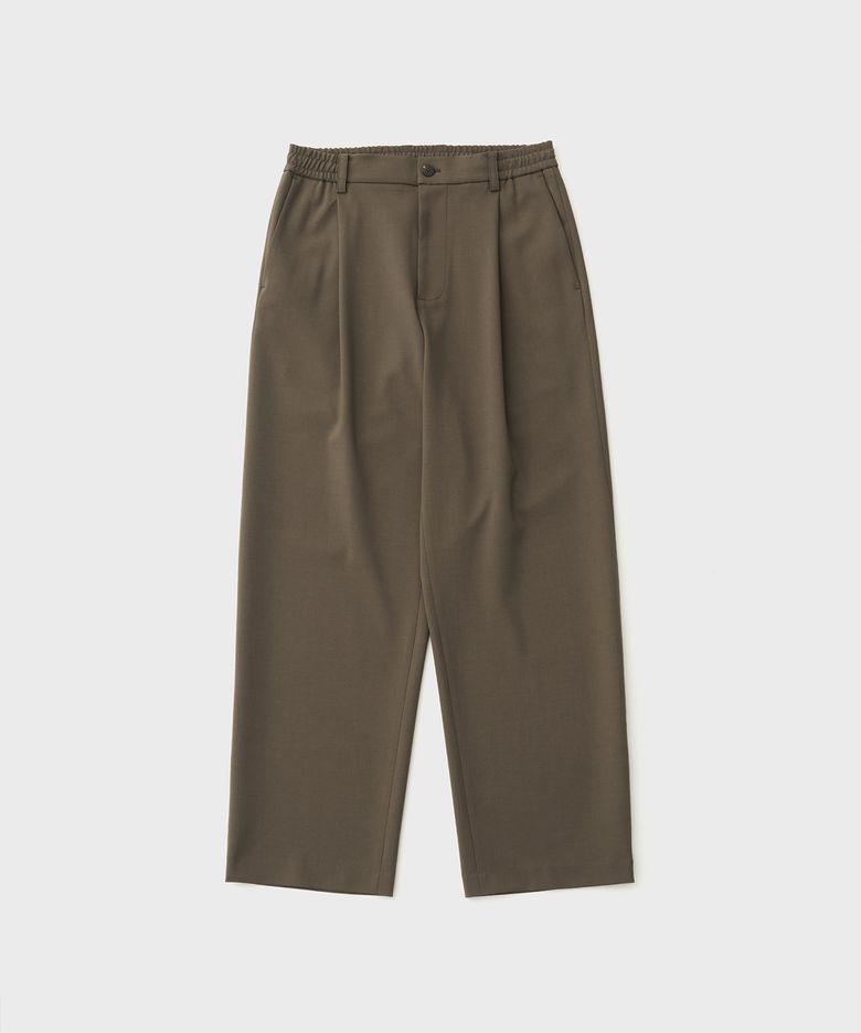 Habana Banded Slacks (Dark Khaki)