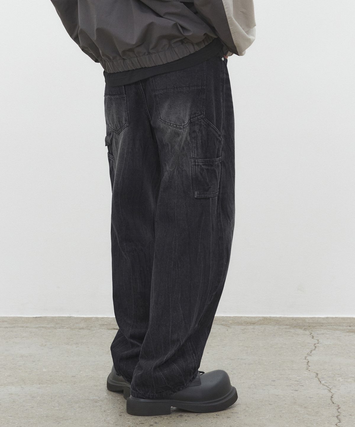 데케트(DECET) Carpenter Jeans DCPT036CRBlackB