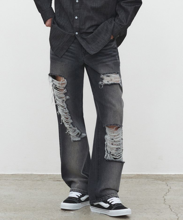 Destroy Jeans DCPT038BlackB