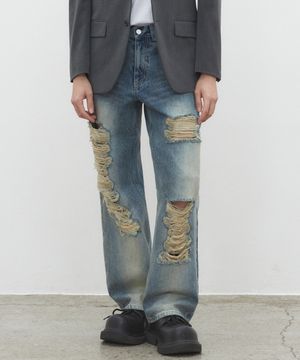 Destroy Jeans DCPT038YBlueB