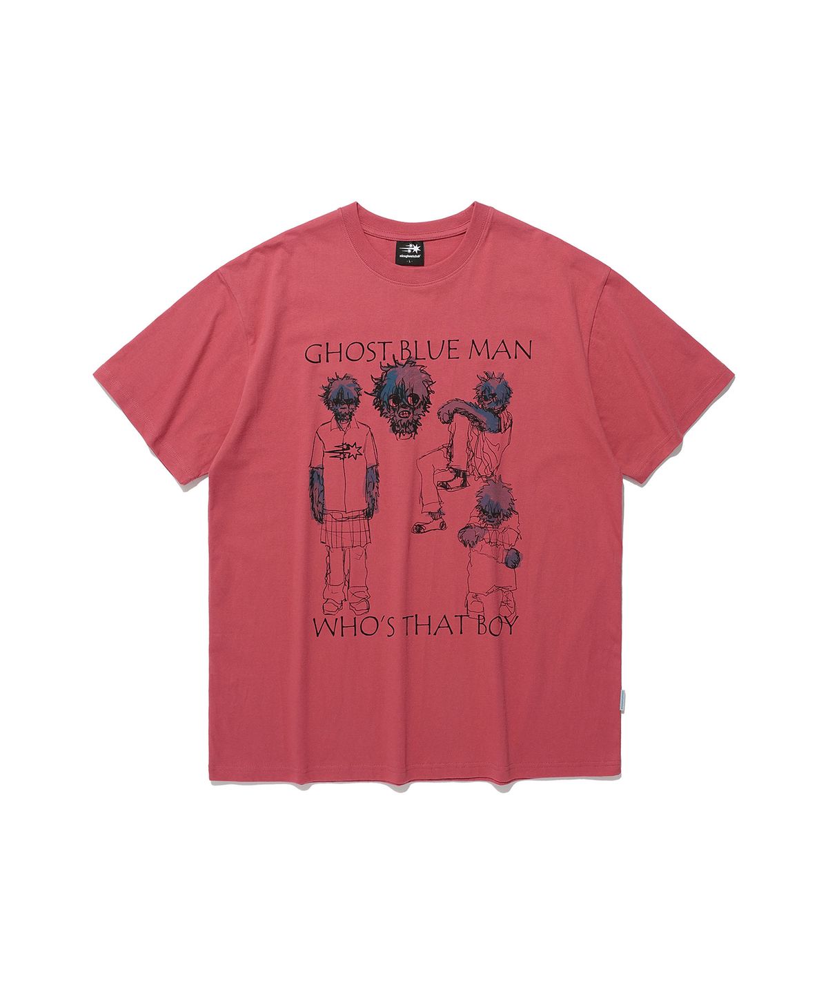 나이스고스트클럽(NICEGHOSTCLUB) BLUE BOY TEE_RED(NG2EMUT544A)