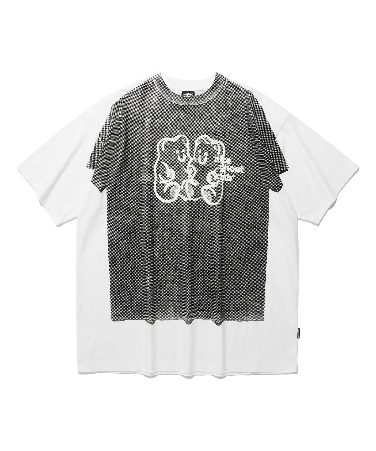 나이스고스트클럽(NICEGHOSTCLUB) BEST SELLING PRINTED BIG BIG TEE_WHITE(NG2EMUT521A)