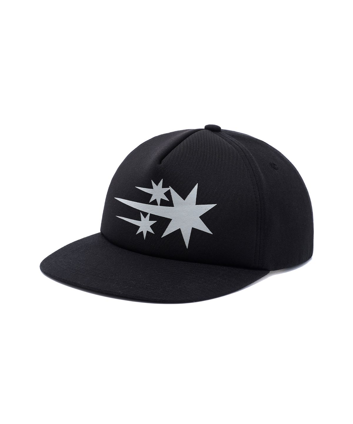 나이스고스트클럽(NICEGHOSTCLUB) 3STAR TRUCKER CAP_BLACK(NG2EMUAB24A)