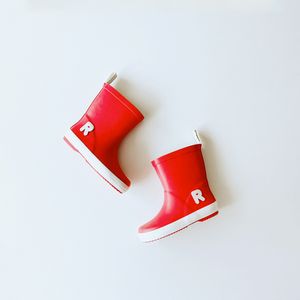 빗방울 레인 부츠