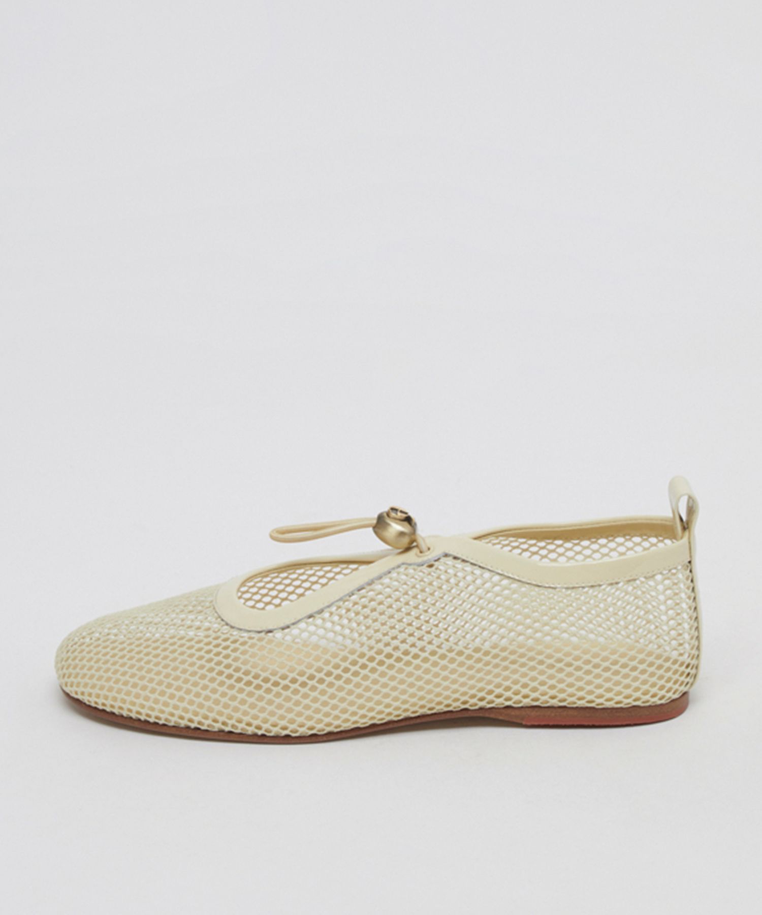 ☆送料・関税込☆Archivepke★Mesh luv string flat★フラット MUSINSA | Archivépke Mesh luv string flat(Butter)_OK1DM24001BTT