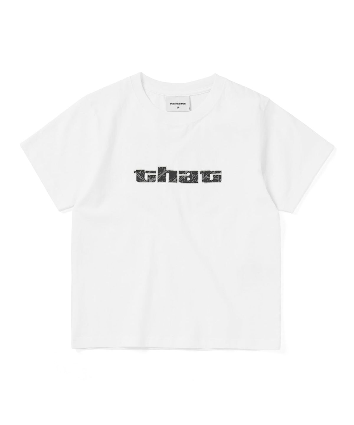 디스이즈네버댓(THISISNEVERTHAT) Big Initial W Tee White