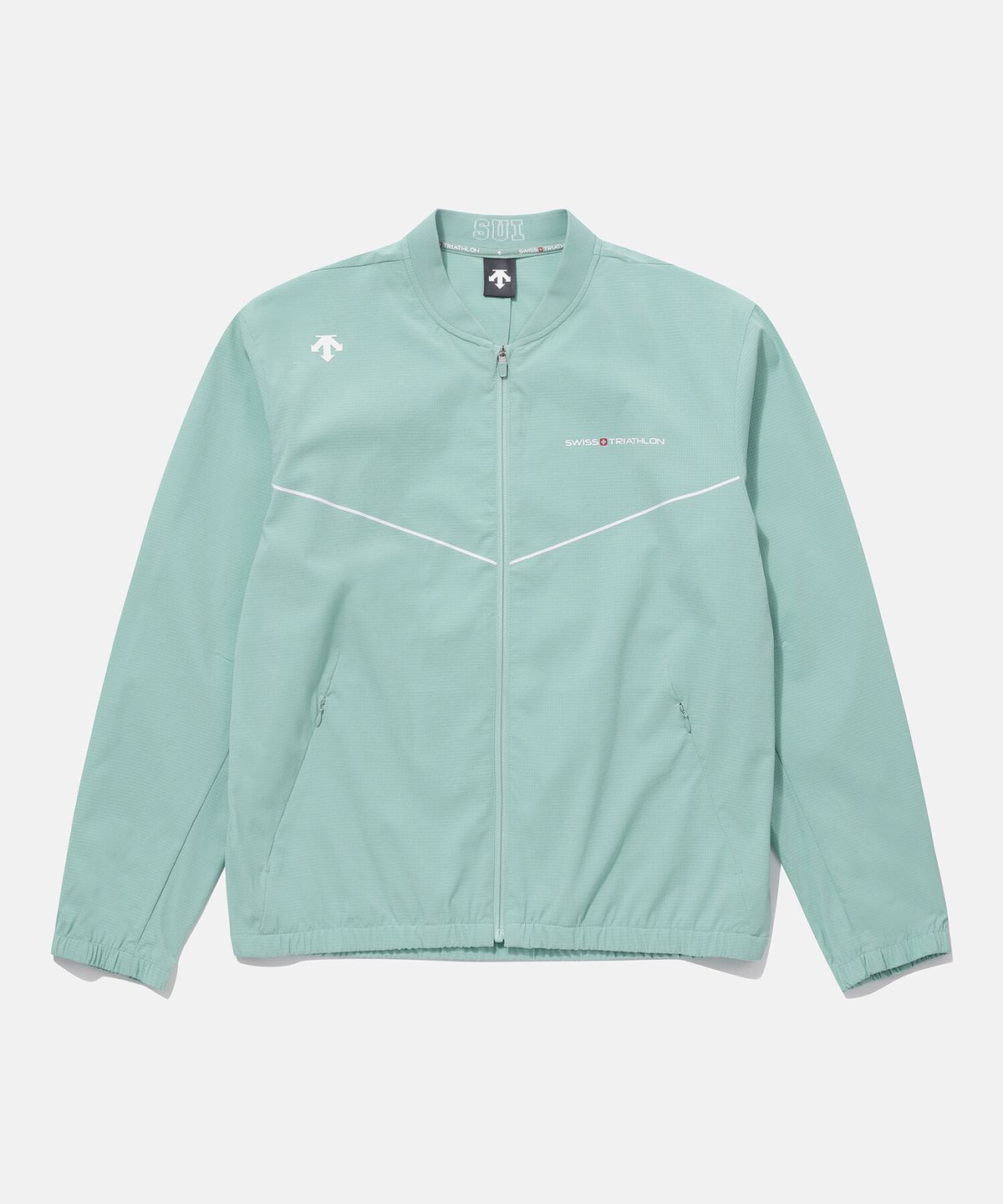 데상트(DESCENTE) SUI 팀 우븐 봄버 자켓 민트(SP221IKT51)