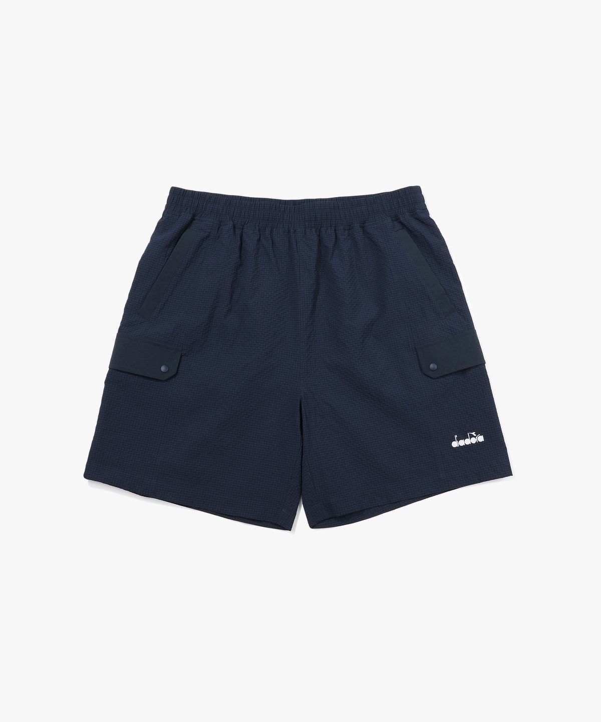 디아도라(diadora) 시어서커 하프팬츠 NAVY