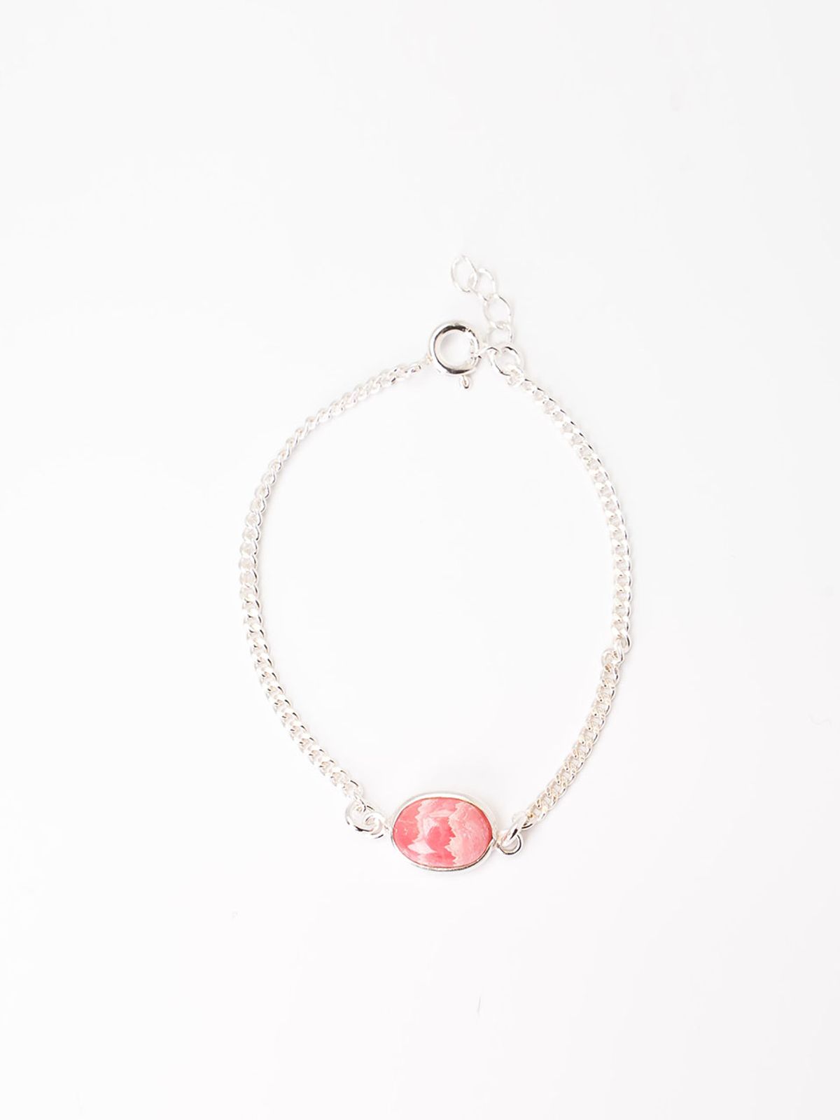 하랑(HARANG) HR 94B_Oval Rose Quartz Bracelet