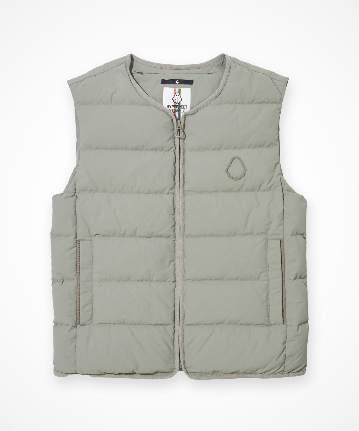 하이퍼리트(HYPERREET) 남녀공용 머스코비 다운 베스트 [라이트카키]_HF4JP020