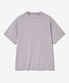 오버사이즈 리사이클 쿨 코튼 반팔티셔츠 퍼플 그레이