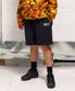 (M) 스웻쇼츠 블랙 AWAKE SWEATSHORT BLACK