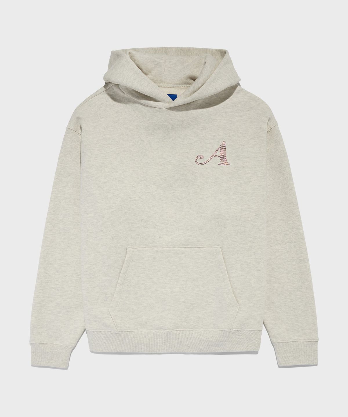 어웨이크 뉴욕(AWAKE NY) (M) 다이스 라인스톤 후디 헤더 그레이 DICE RHINESTONE HOODIE GREY