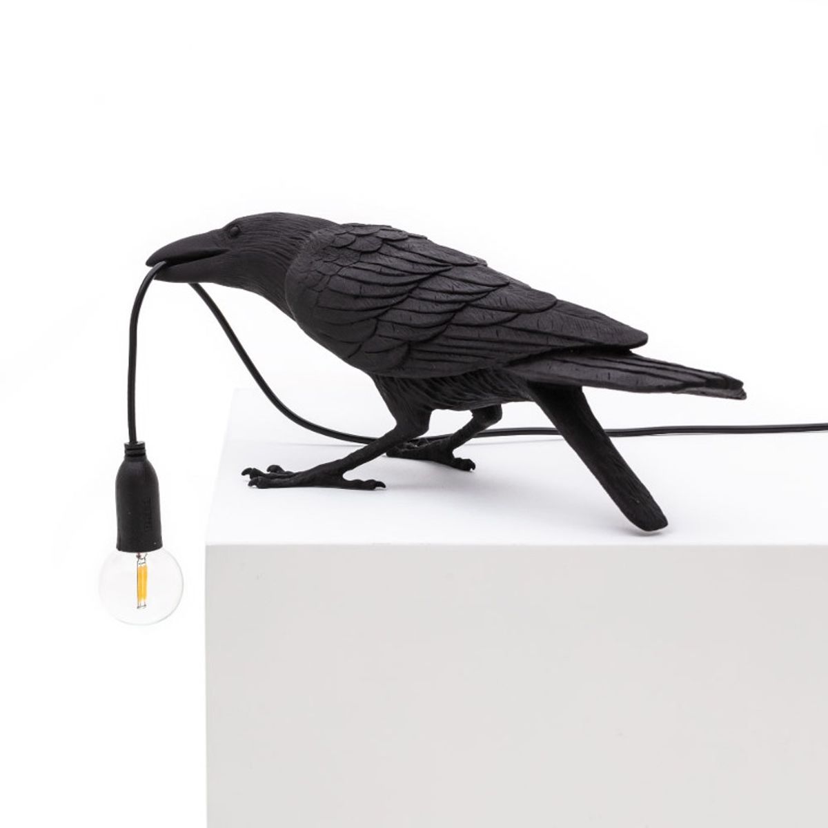 셀레티(SELETTI) LI블랙버드램프플레잉33.5x11.5x10.5
