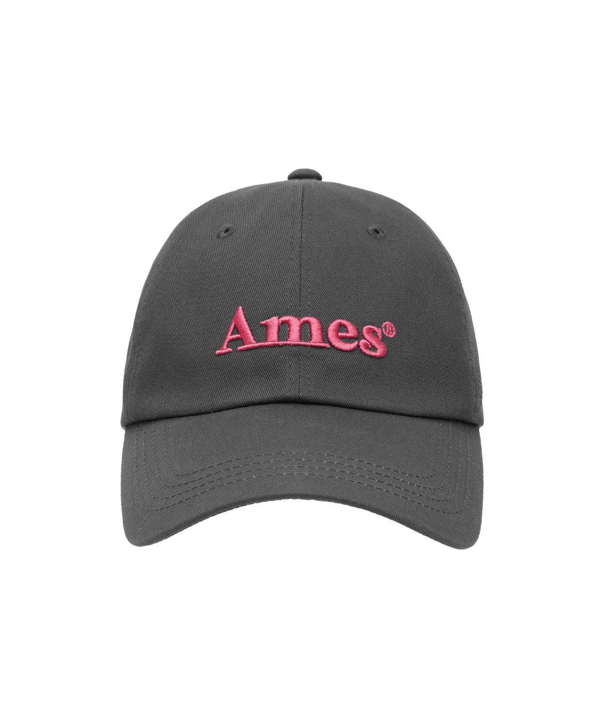 아메스 월드와이드(AMES-WORLDWIDE) BASIC LOGO BALL CAP CHARCOAL