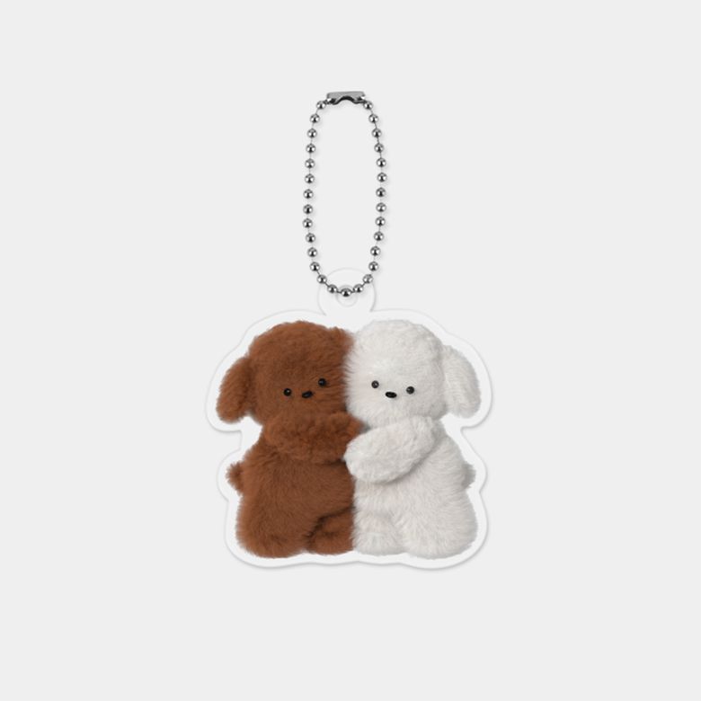 hug puppy 아크릴키링